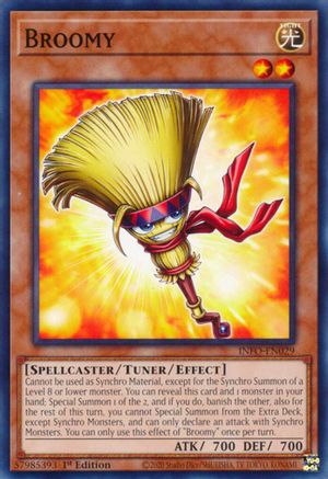 Image of Broomy (INFO-EN029) - The Infinite Forbidden 1st Edition