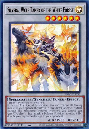 Image of Silvera, Wolf Tamer of the White Forest (INFO-EN038) - The Infinite Forbidden 1st Edition