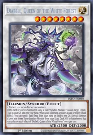 Image of Diabell, Queen of the White Forest (INFO-EN040) - The Infinite Forbidden 1st Edition