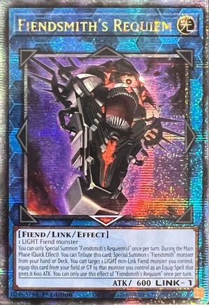 Image of Fiendsmith's Requiem (Quarter Century Secret Rare) (INFO-EN046) - The Infinite Forbidden 1st Edition