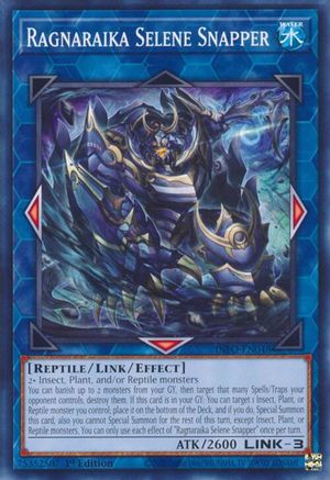 Image of Ragnaraika Selene Snapper (INFO-EN048) - The Infinite Forbidden 1st Edition