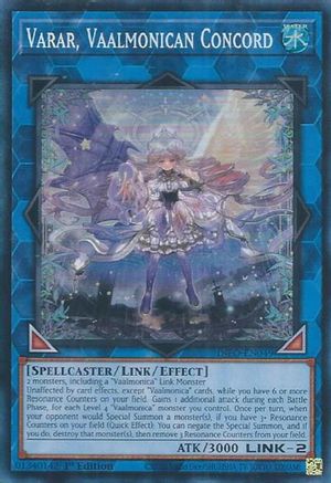 Image of Varar, Vaalmonican Concord (INFO-EN049) - The Infinite Forbidden 1st Edition
