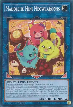 Image of Madolche Mini Meowcaroons (INFO-EN050) - The Infinite Forbidden 1st Edition