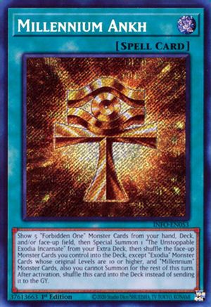 Image of Millennium Ankh (INFO-EN053) - The Infinite Forbidden 1st Edition