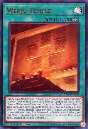 Image of Wedju Temple (INFO-EN054) - The Infinite Forbidden 1st Edition