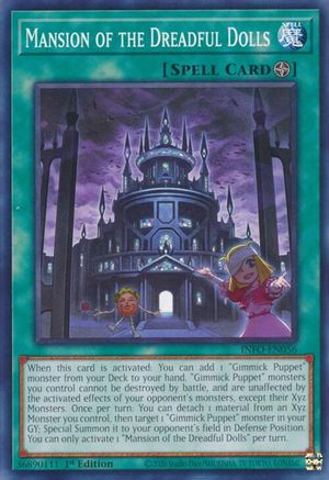 Image of Mansion of the Dreadful Dolls (INFO-EN056) - The Infinite Forbidden 1st Edition