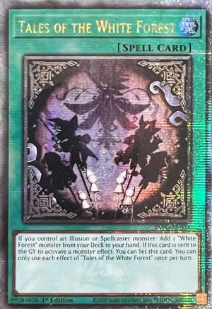Image of Tales of the White Forest (Quarter Century Secret Rare) (INFO-EN058) - The Infinite Forbidden 1st Edition