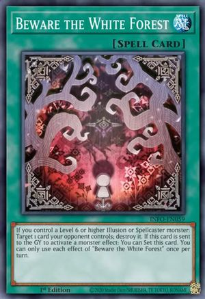 Image of Beware the White Forest (INFO-EN059) - The Infinite Forbidden 1st Edition