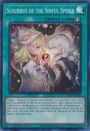 Image of Susurrus of the Sinful Spoils (INFO-EN060) - The Infinite Forbidden 1st Edition