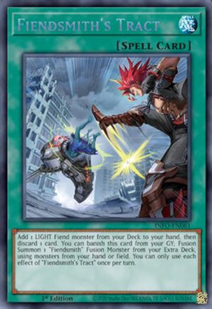 Image of Fiendsmith's Tract (INFO-EN061) - The Infinite Forbidden 1st Edition
