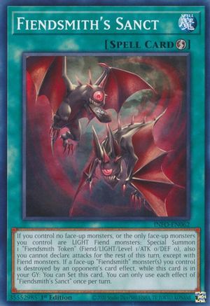 Image of Fiendsmith's Sanct (INFO-EN062) - The Infinite Forbidden 1st Edition