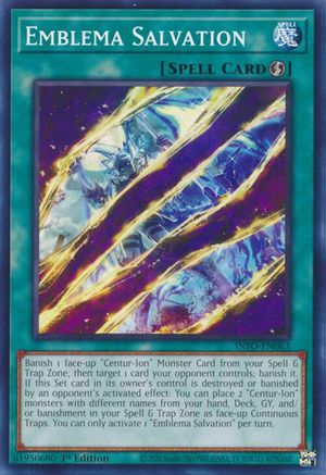 Image of Emblema Salvation (INFO-EN063) - The Infinite Forbidden 1st Edition