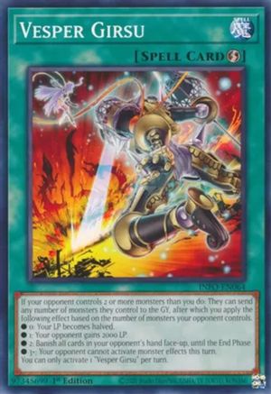 Image of Vesper Girsu (INFO-EN064) - The Infinite Forbidden 1st Edition
