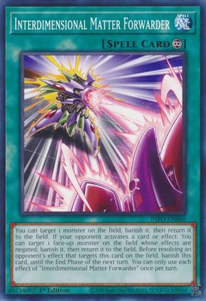 Image of Interdimensional Matter Forwarder (INFO-EN066) - The Infinite Forbidden 1st Edition