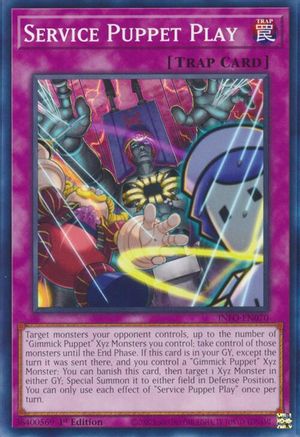 Image of Service Puppet Play (INFO-EN070) - The Infinite Forbidden 1st Edition