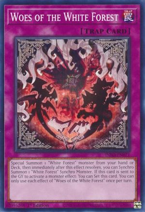 Image of Woes of the White Forest (INFO-EN071) - The Infinite Forbidden 1st Edition