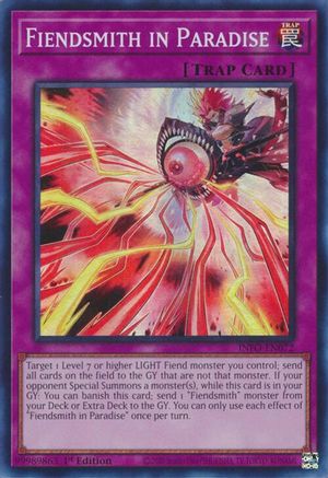 Image of Fiendsmith in Paradise (INFO-EN072) - The Infinite Forbidden 1st Edition
