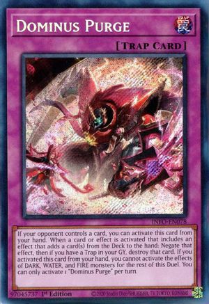 Image of Dominus Purge (INFO-EN078) - The Infinite Forbidden 1st Edition