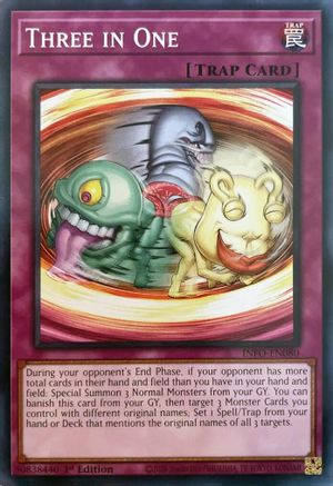 Image of Three in One (INFO-EN080) - The Infinite Forbidden 1st Edition