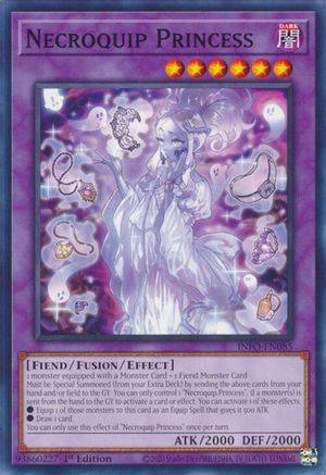 Image of Necroquip Princess (INFO-EN085) - The Infinite Forbidden 1st Edition
