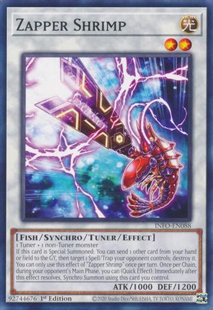 Image of Zapper Shrimp (INFO-EN088) - The Infinite Forbidden 1st Edition