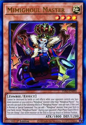 Image of Mimighoul Master (INFO-EN090) - The Infinite Forbidden 1st Edition