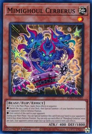 Image of Mimighoul Cerberus (INFO-EN092) - The Infinite Forbidden 1st Edition