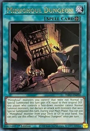 Image of Mimighoul Dungeon (INFO-EN094) - The Infinite Forbidden 1st Edition
