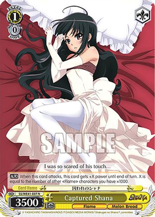 Image of Captured Shana (SS/WE41-E07 N) - Shakugan no Shana Premium Booster