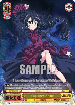 Image of Captured Shana (SHP) (SS/WE41-E07SHP SHP) - Shakugan no Shana Premium Booster
