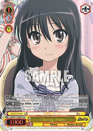 Image of Clumsy Shana (SHP) (SS/WE41-E09SHP SHP) - Shakugan no Shana Premium Booster