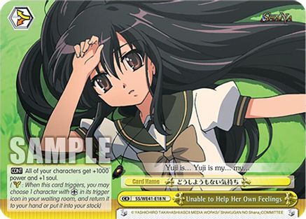 Image of Unable to Help Her Own Feelings (SS/WE41-E18 N) - Shakugan no Shana Premium Booster