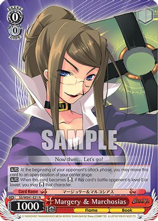 Image of Margery & Marchosias (SS/WE41-E21 N) - Shakugan no Shana Premium Booster