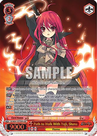 Image of Path to Walk With Yuji, Shana (SHP) (SS/WE41-E37SHP SHP) - Shakugan no Shana Premium Booster