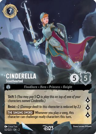 Image of Cinderella - Stouthearted (2) - D23 Promos Holofoil