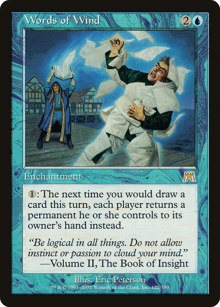 Image of Words of Wind (ONS-122) - Onslaught