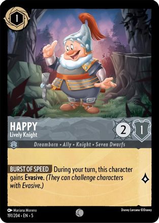 Image of Happy - Lively Knight (191/204) - Shimmering Skies