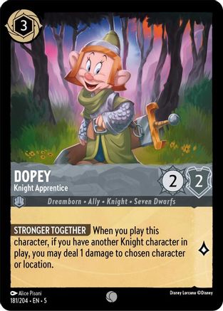 Image of Dopey - Knight Apprentice (181/204) - Shimmering Skies