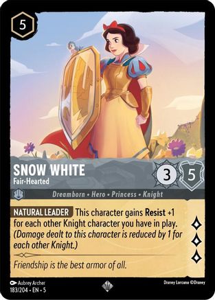Image of Snow White - Fair-Hearted (183/204) - Shimmering Skies