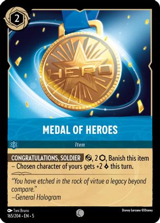 Image of Medal of Heroes (165/204) - Shimmering Skies