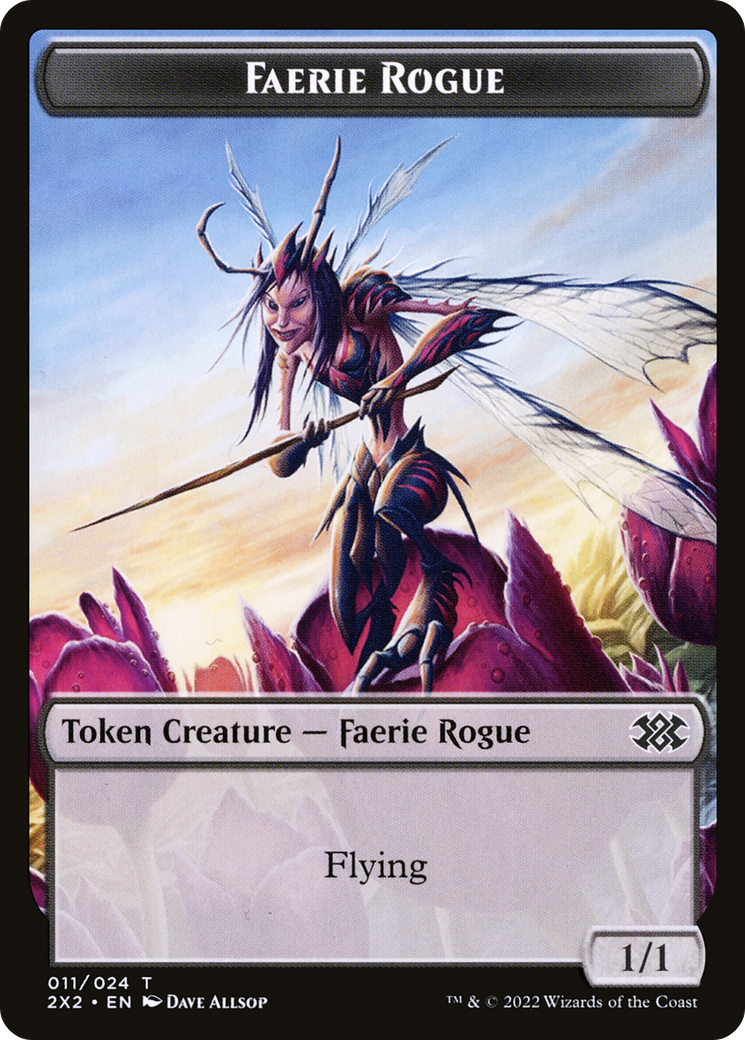 Image of Faerie Rogue (T2X2-011) - Double Masters 2022 Tokens