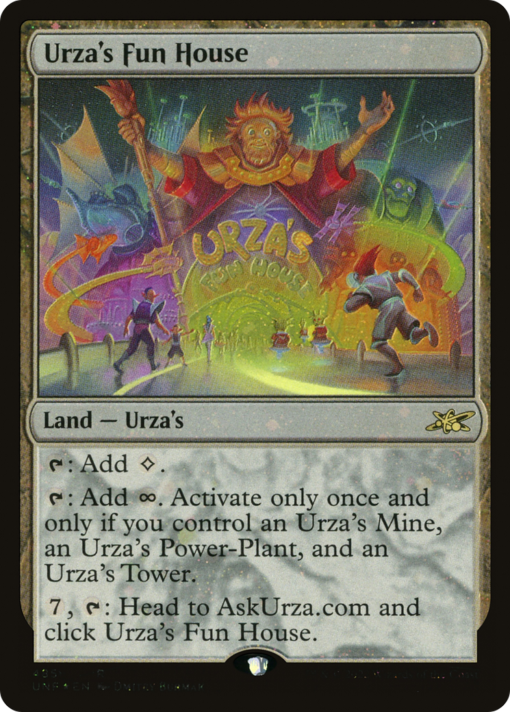 Image of Urza's Fun House (Galaxy Foil) (UNF-485) - Unfinity Foil