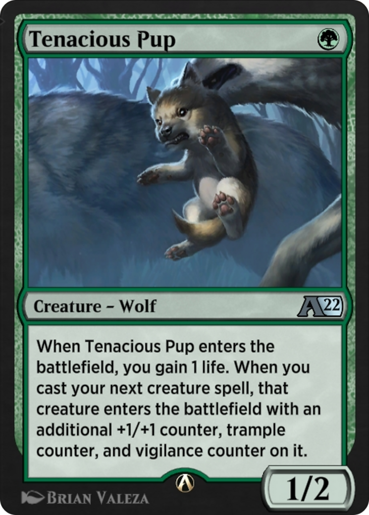 Image of Tenacious Pup (Y22-056) - Alchemy: Innistrad