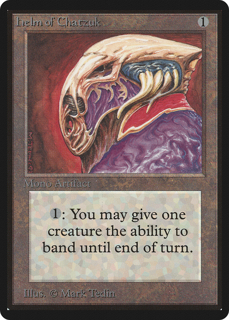 Image of Helm of Chatzuk (LEB-) - Limited Edition Beta