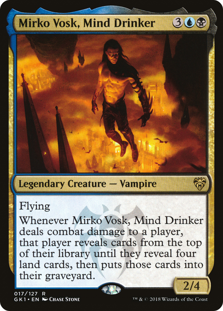 Image of Mirko Vosk, Mind Drinker (GR1-017) - GRN Guild Kit