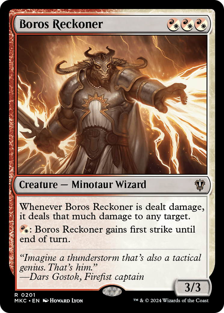 Image of Boros Reckoner (MKC-201) - Murders at Karlov Manor Commander