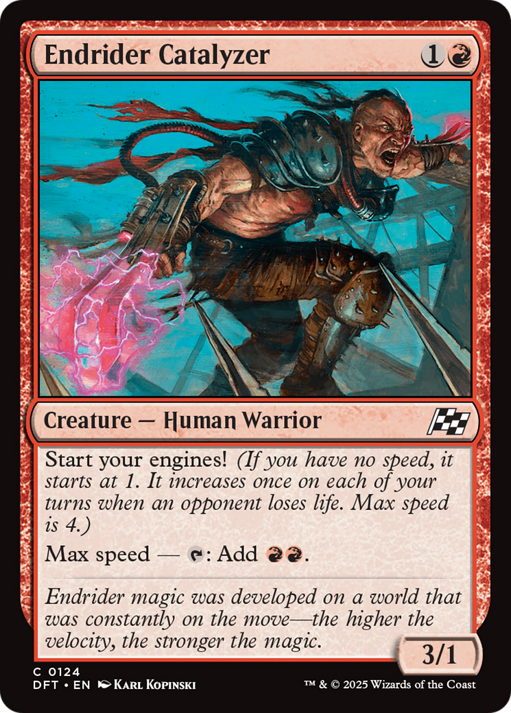 Image of Endrider Catalyzer (DFT-124) - Aetherdrift Foil