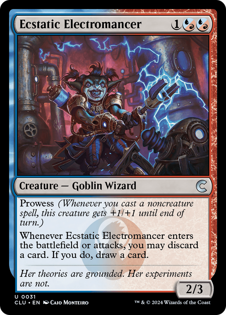 Image of Ecstatic Electromancer (CLU-031) - Ravnica: Clue Edition