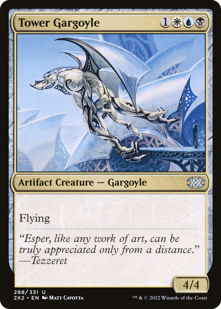 Image of Tower Gargoyle (2X2-288) - Double Masters 2022