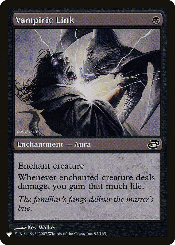 Image of Vampiric Link (LIST-PLC-92) - The List: (colorshifted)